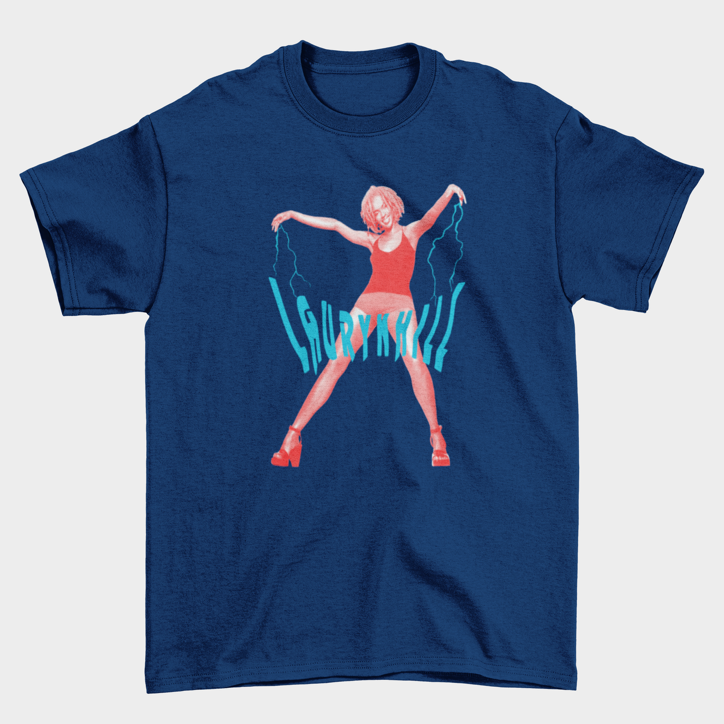 Camiseta Básica Lauryn Hill 2000 Style