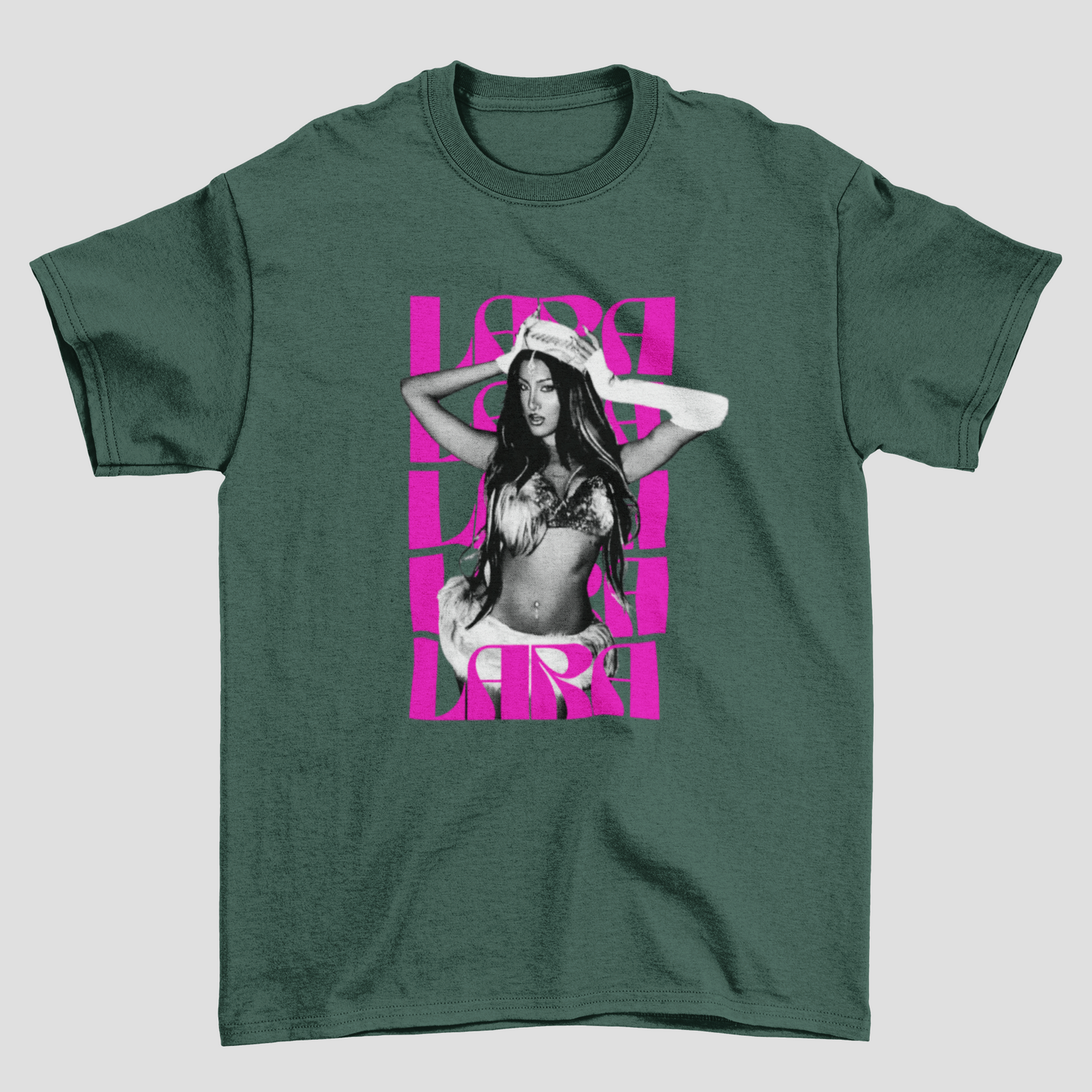 Camiseta Básica Katseye Lara Pinky Up