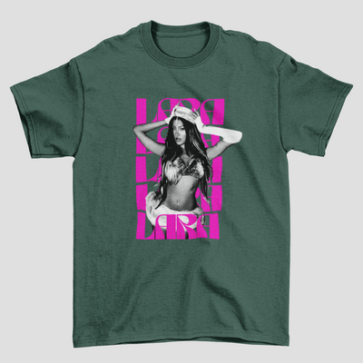 Camiseta Básica Katseye Lara Pinky Up