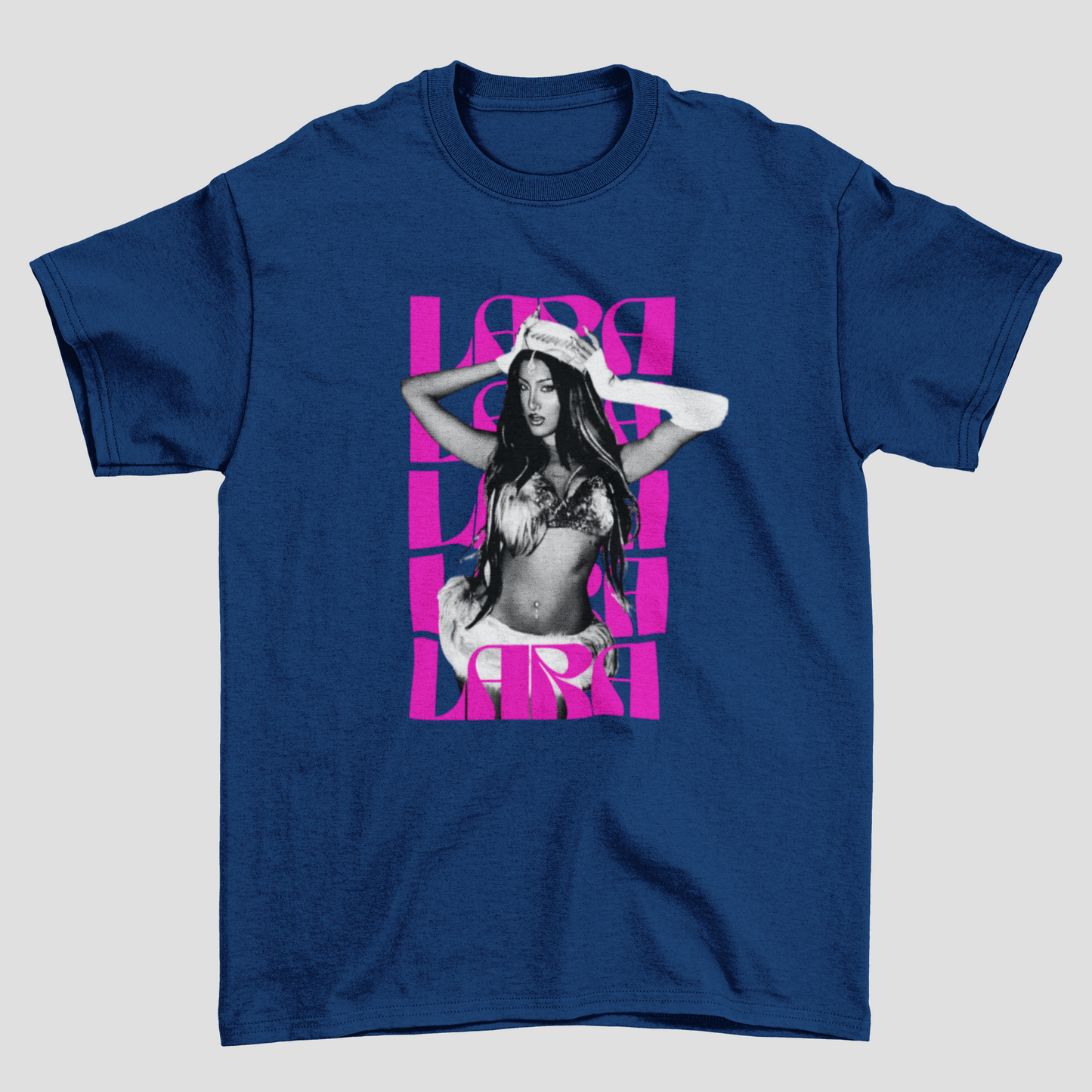 Camiseta Básica Katseye Lara Pinky Up