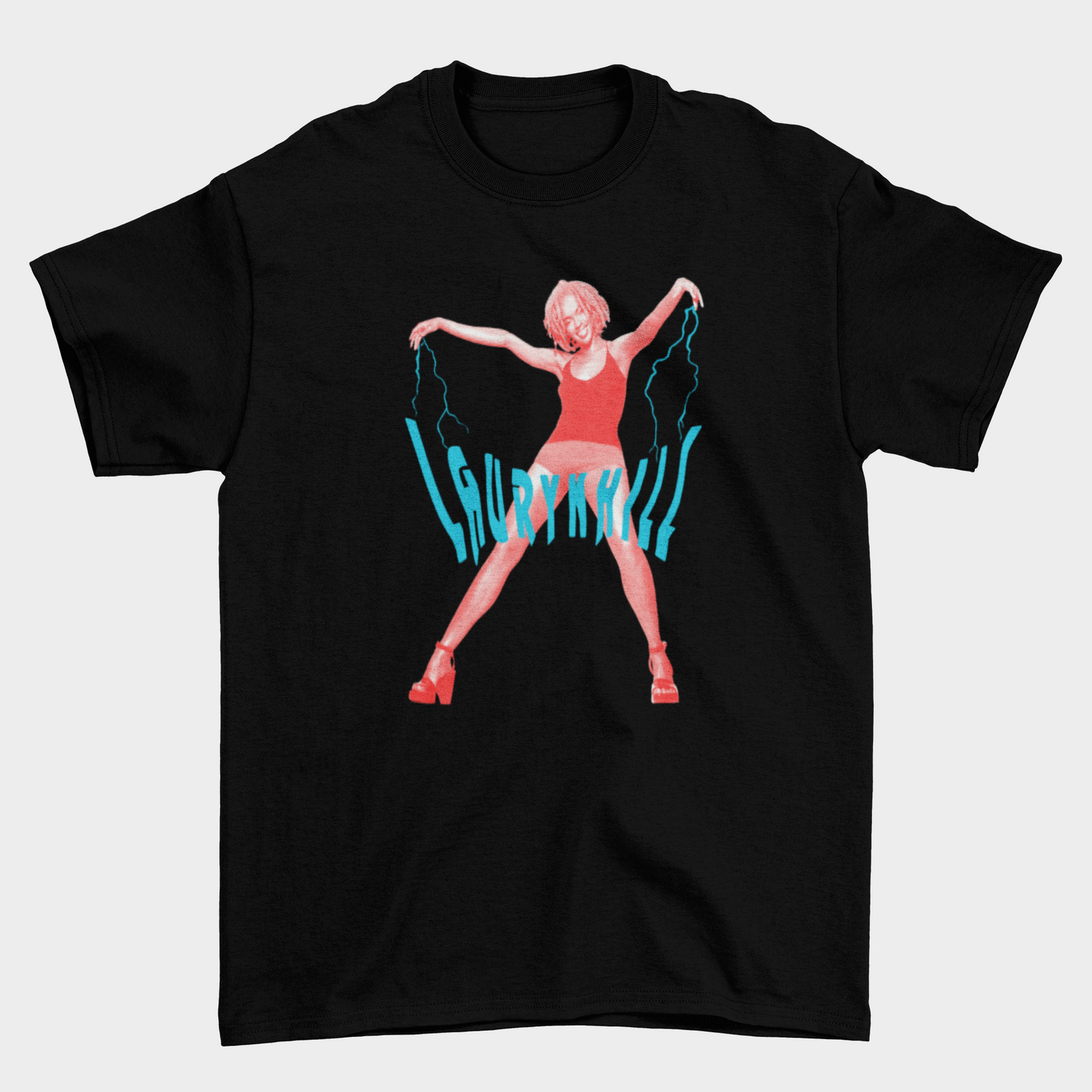 Camiseta Básica Lauryn Hill 2000 Style