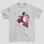 Camiseta Básica Michael Jackson Aquarela