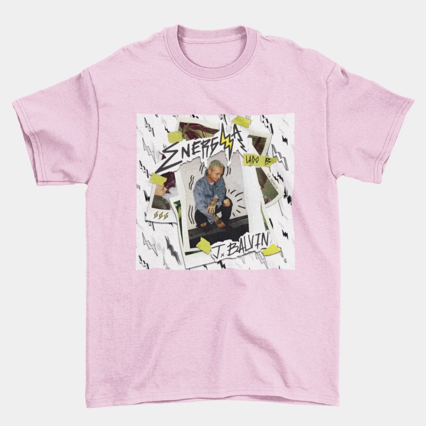 Camiseta Básica J Balvin Energia Lado B