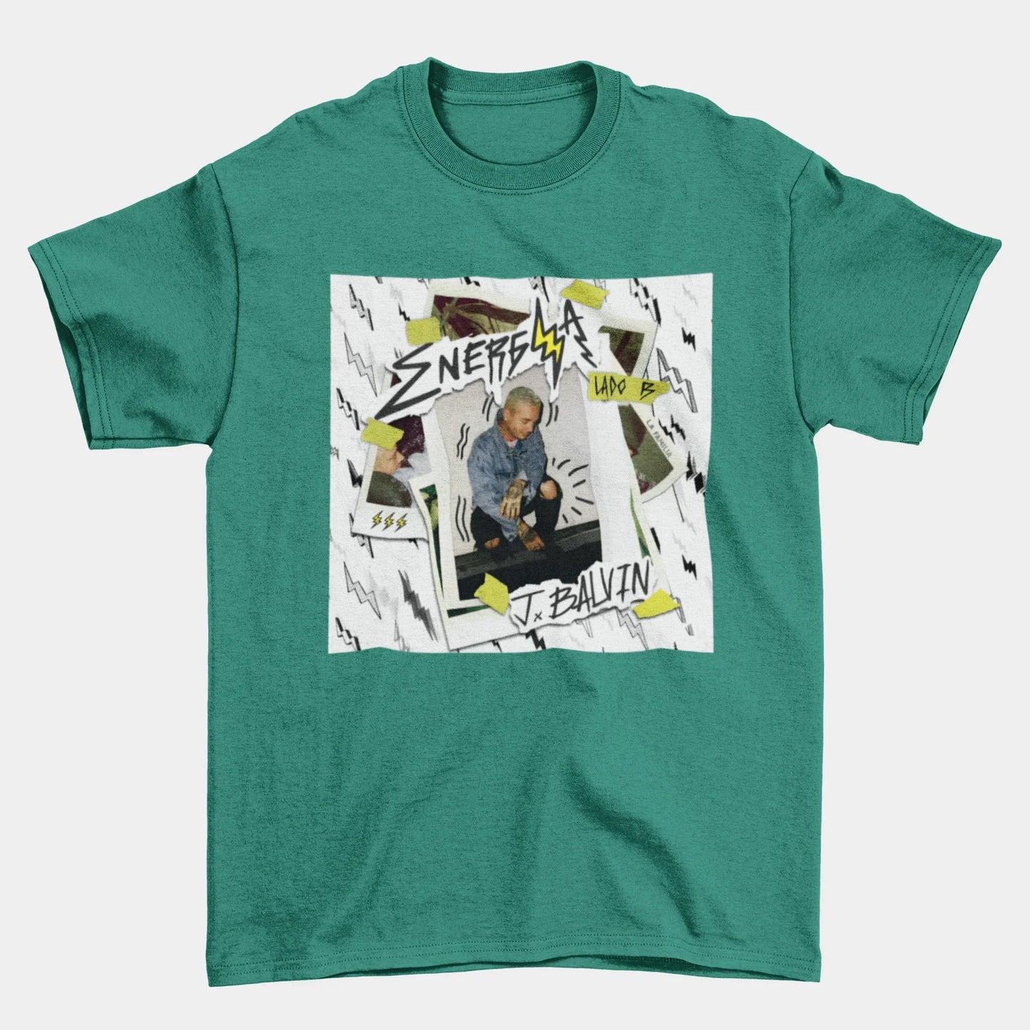 Camiseta Básica J Balvin Energia Lado B