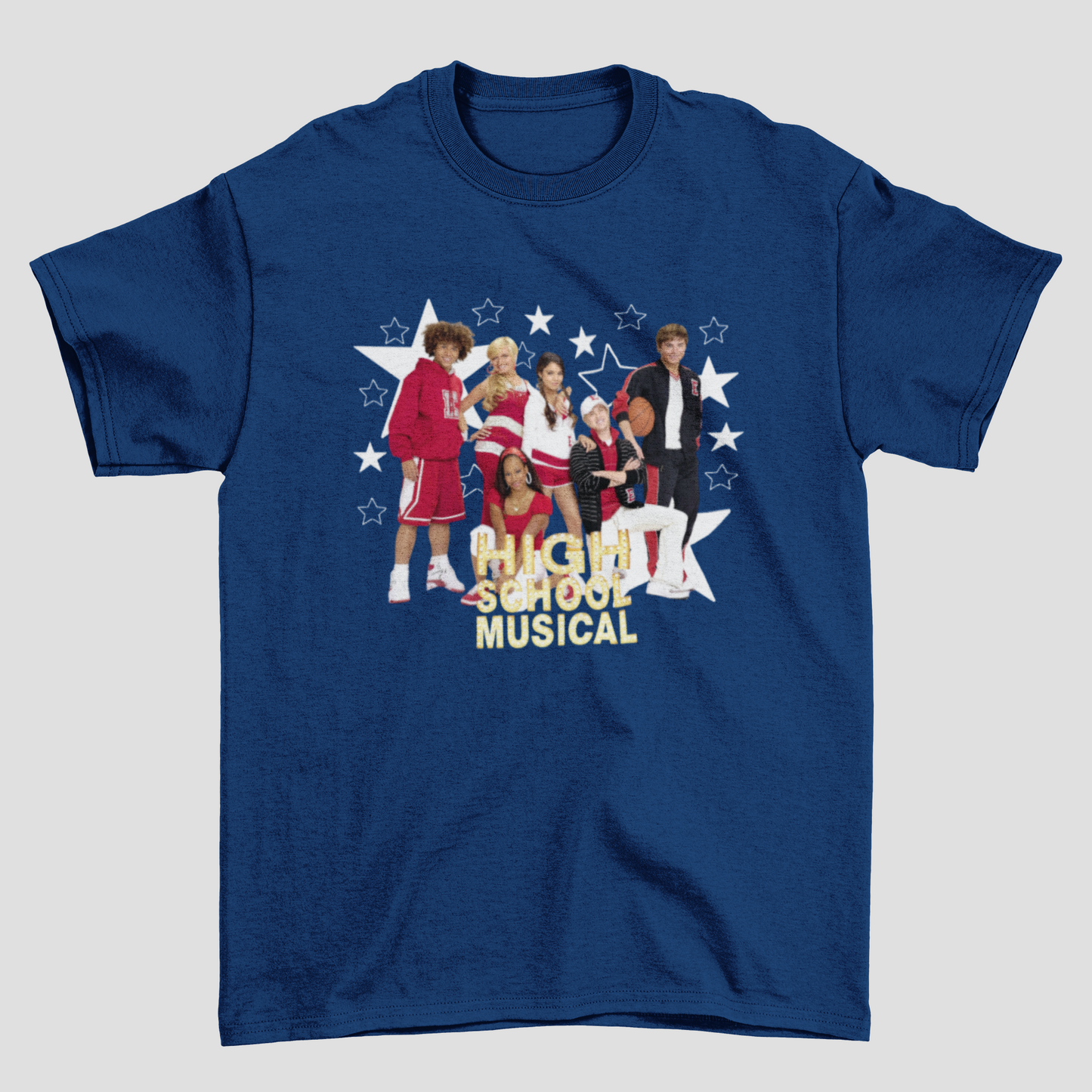 Camiseta Básica High School Musical Stars