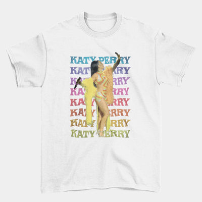 Camiseta Básica Katy Perry Name Graphic