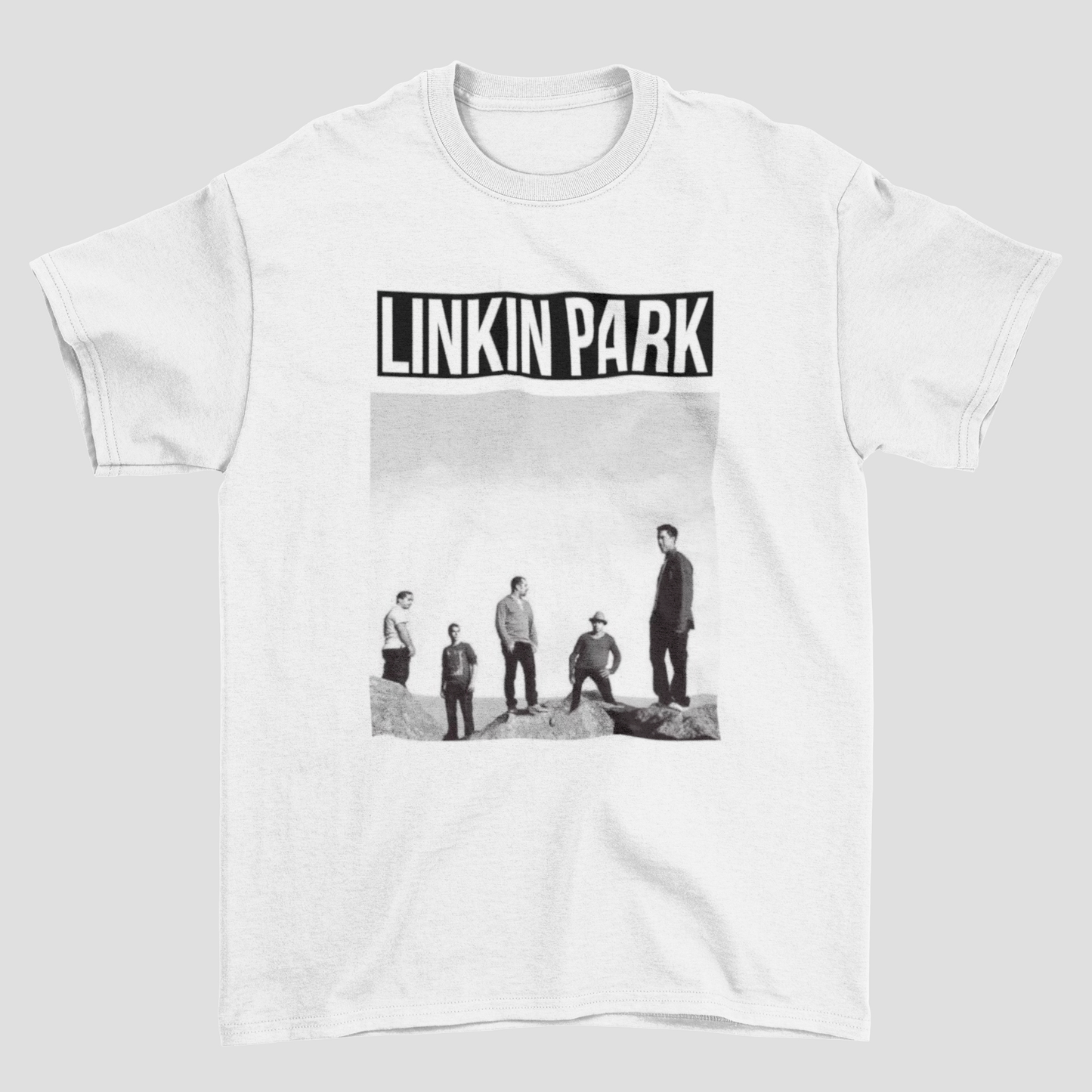Camiseta Básica Linkin Park Meme