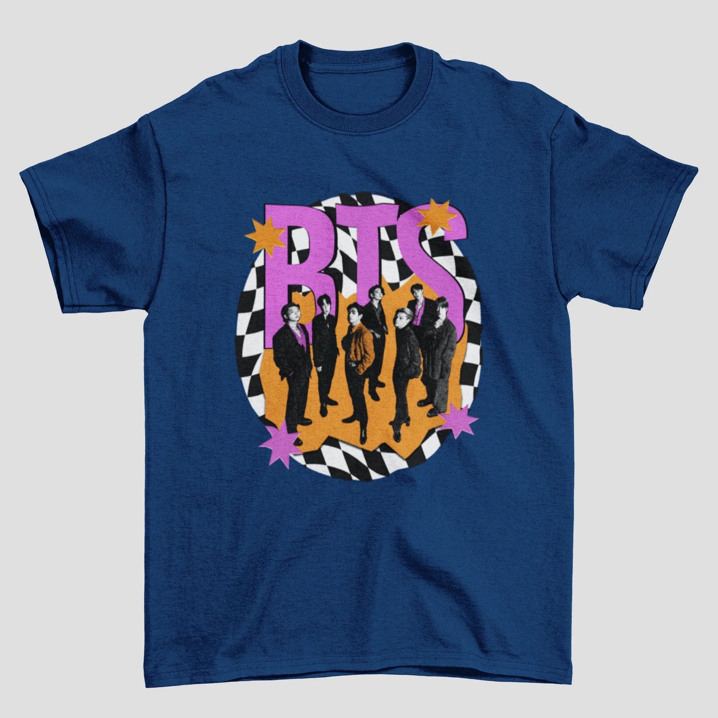 Camiseta Básica BTS Colorfull
