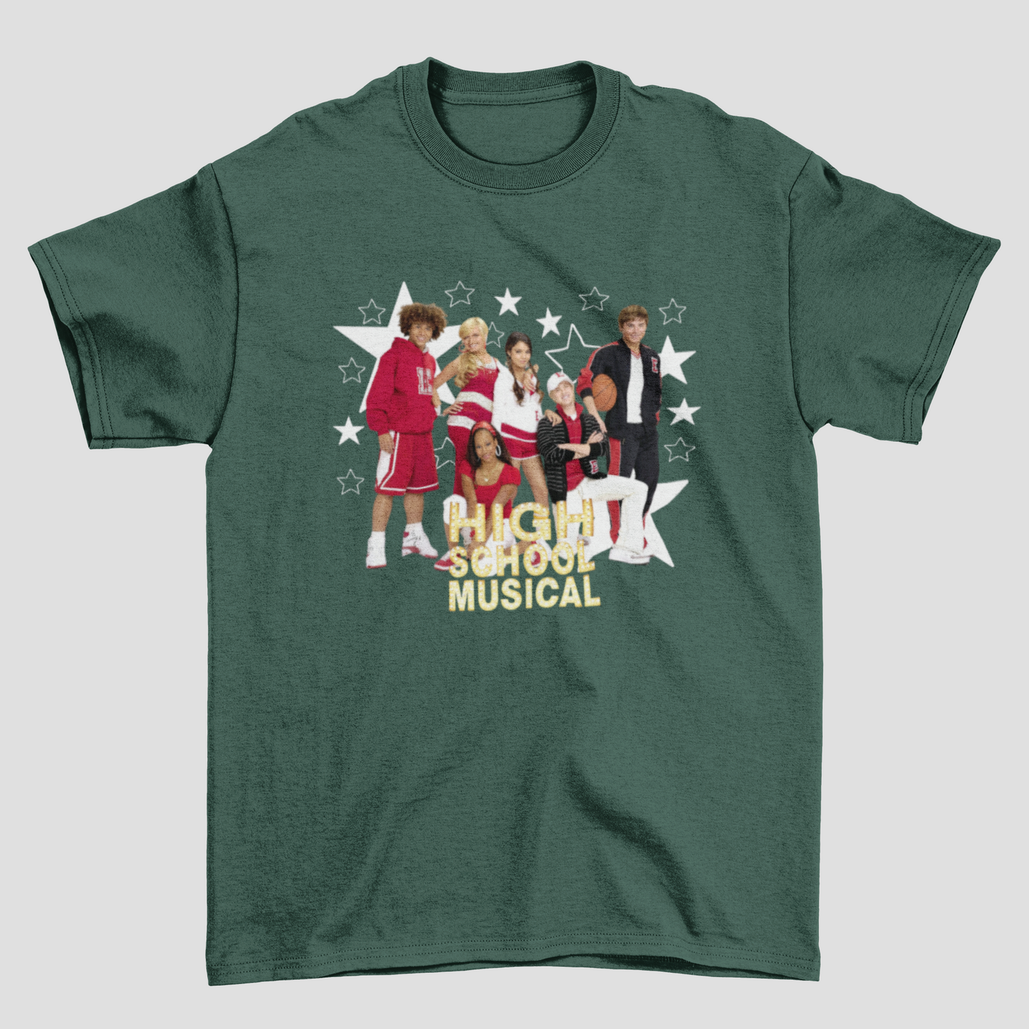 Camiseta Básica High School Musical Stars