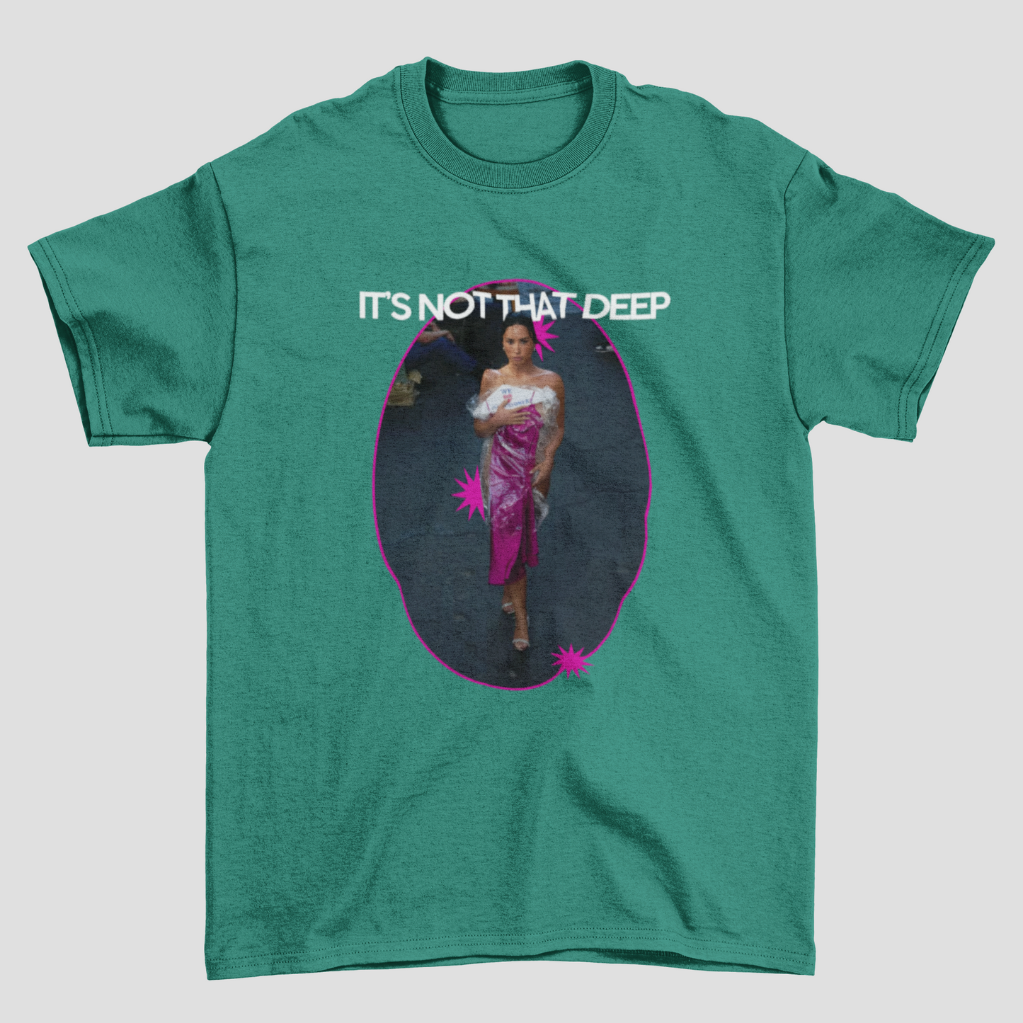 Camiseta Básica Demi Lovato It's Not That Deep