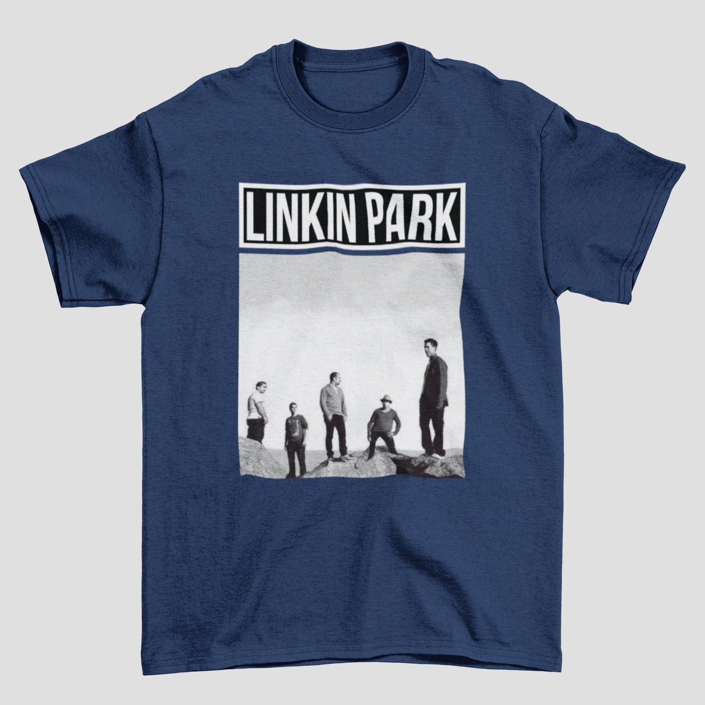 Camiseta Básica Linkin Park Meme