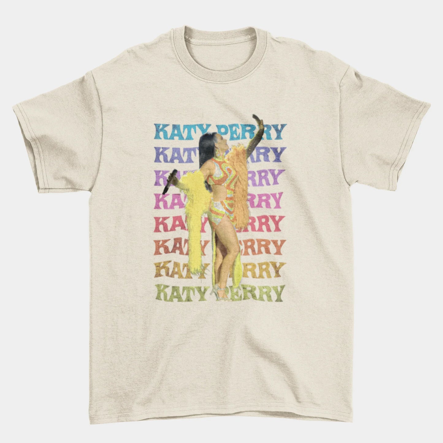Camiseta Básica Katy Perry Name Graphic