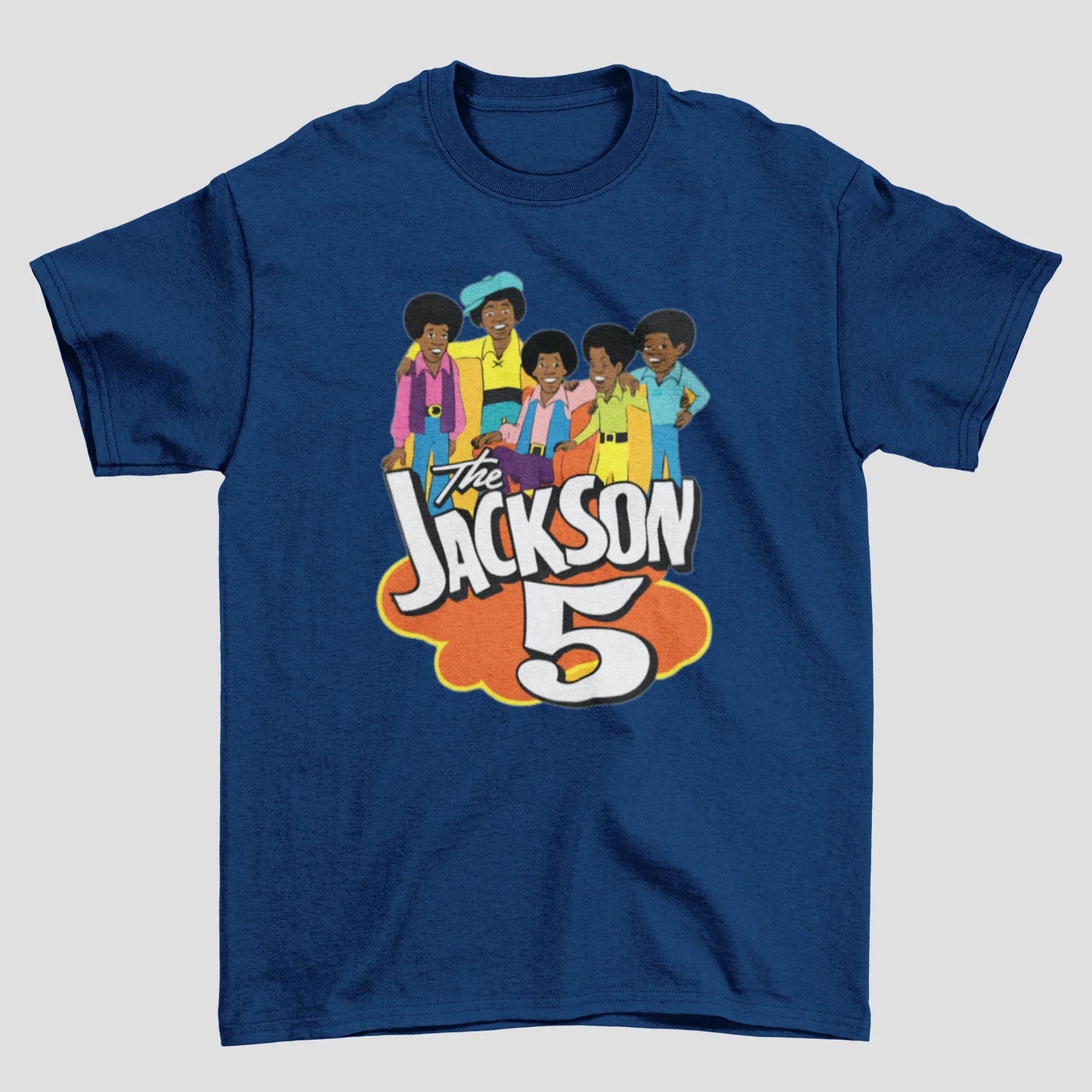 Camiseta Básica Michael Jackson The Jackson Five