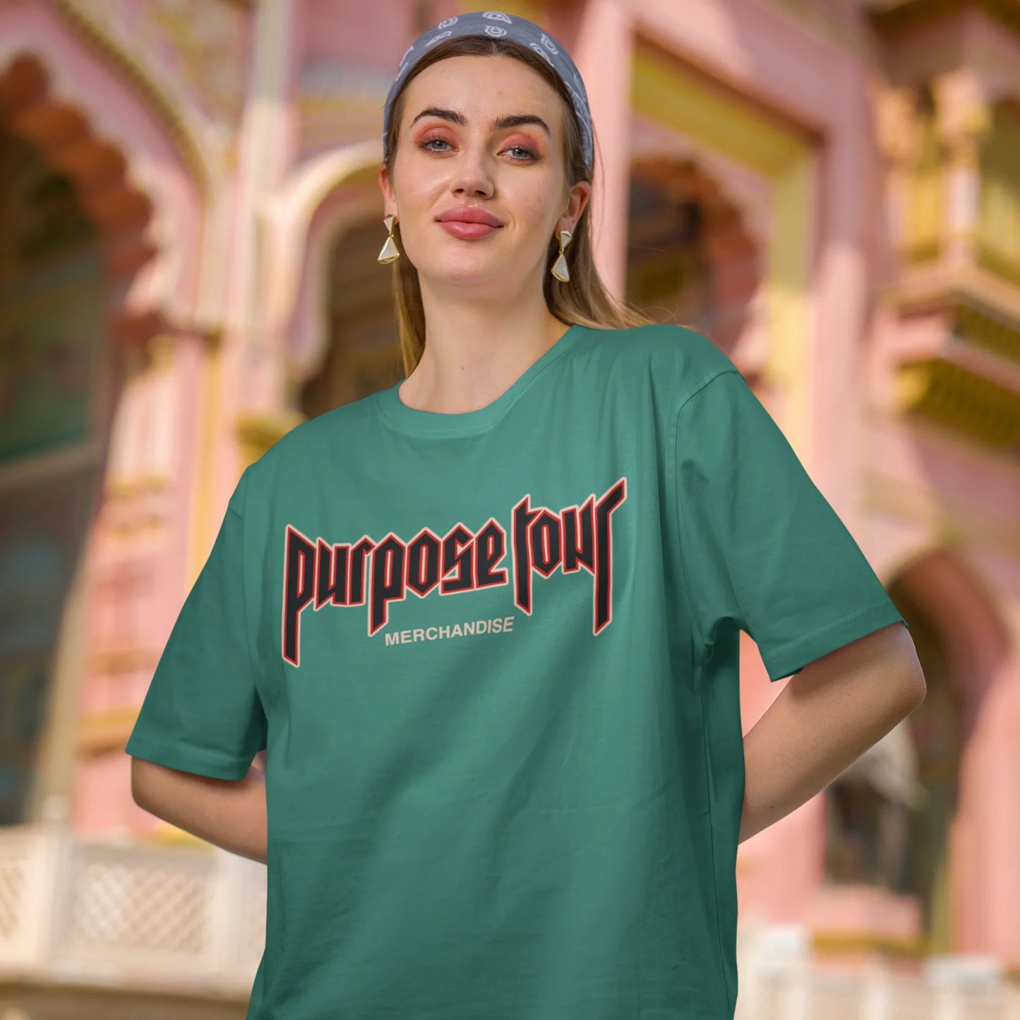 Camiseta Básica Justin Bieber Purpose Tour