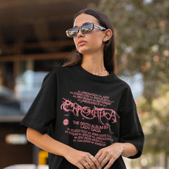 Camiseta Básica Lady Gaga Sixth Album