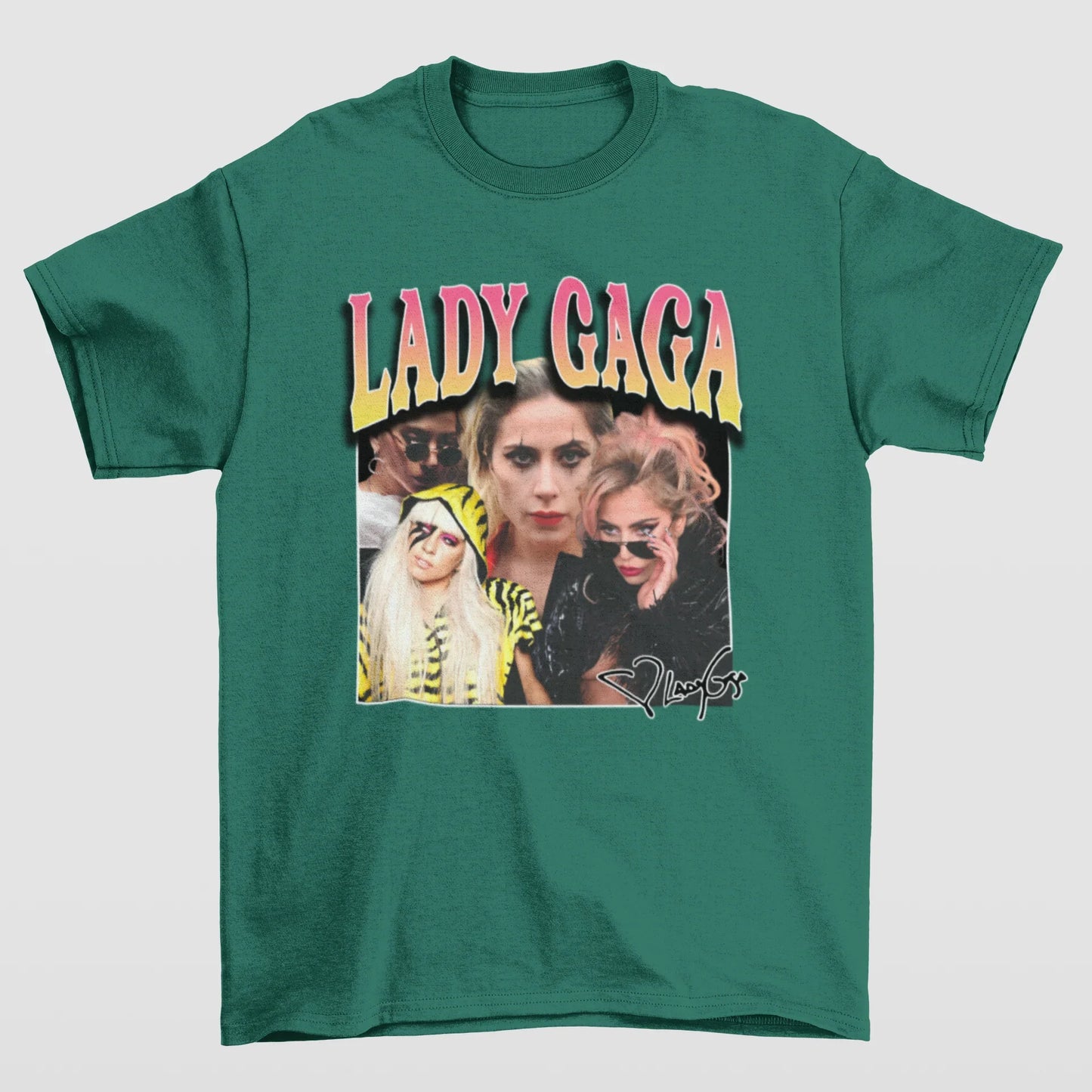 Camiseta Básica Lady Gaga Aesthetic