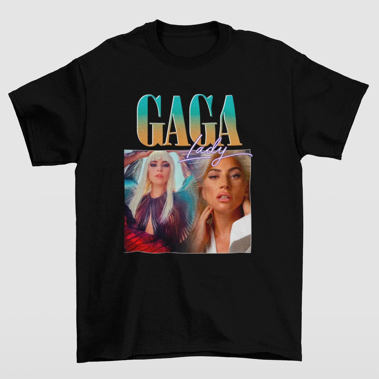 Camiseta Básica Lady Gaga
