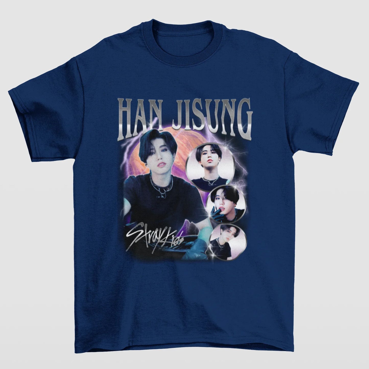 Camiseta Básica Stray Kids Han Jisung