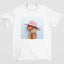 Camiseta Básica Lady Gaga Pink Hat