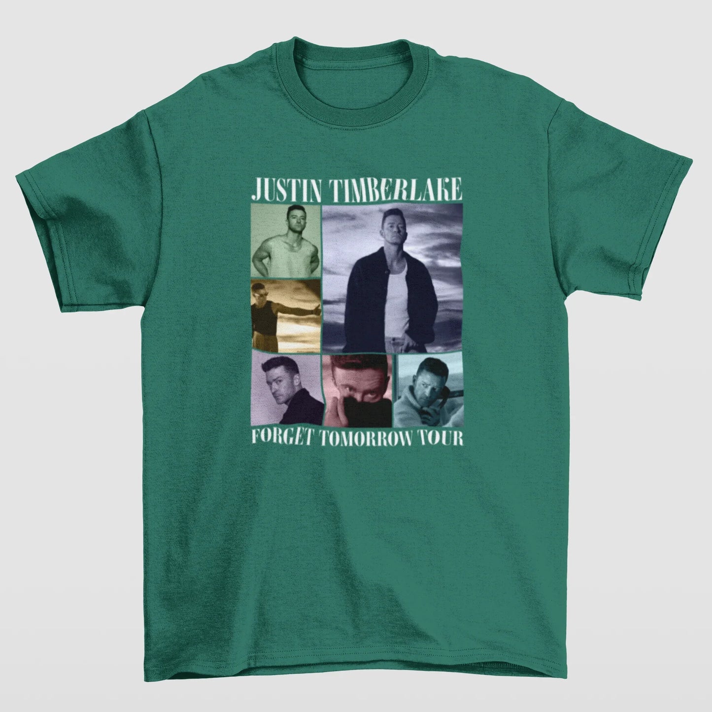 Camiseta Básica Justin Timberlake Forget Tomorrow Tour