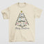 Camiseta Básica Christmas Bts Tree- pérola