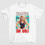 Camiseta Básica Shakira She Wolf- branco
