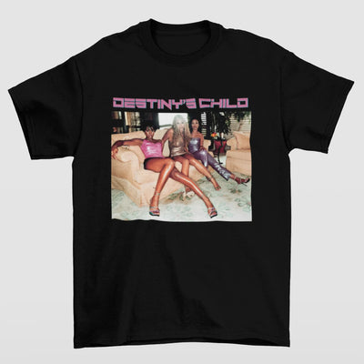 Camiseta Básica Beyoncé Destiny's Child- preto