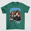 Camiseta Básica Justin Bieber My World Tour- verde