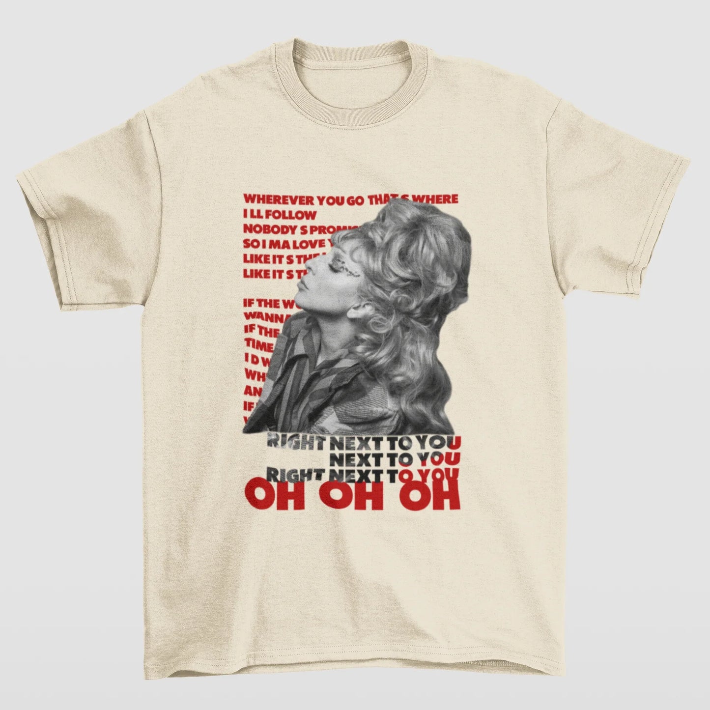 Camiseta Básica Lady Gaga L. Mars Lyric