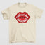 Camiseta Básica Christina Aguilera Kiss- pérola