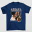 Camiseta Básica Ariana Grande Graphic 2024- azul-marinho