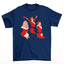 Camiseta Básica Christmas Mariah Carey Graphic- azul-marinho