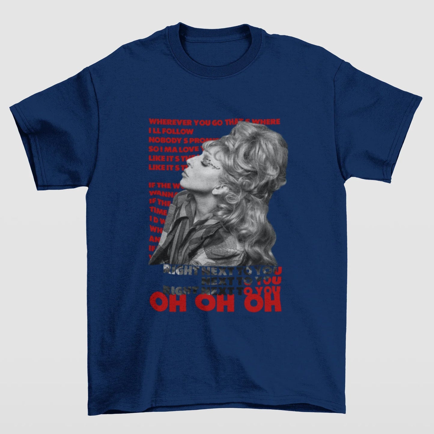 Camiseta Básica Lady Gaga L. Mars Lyric
