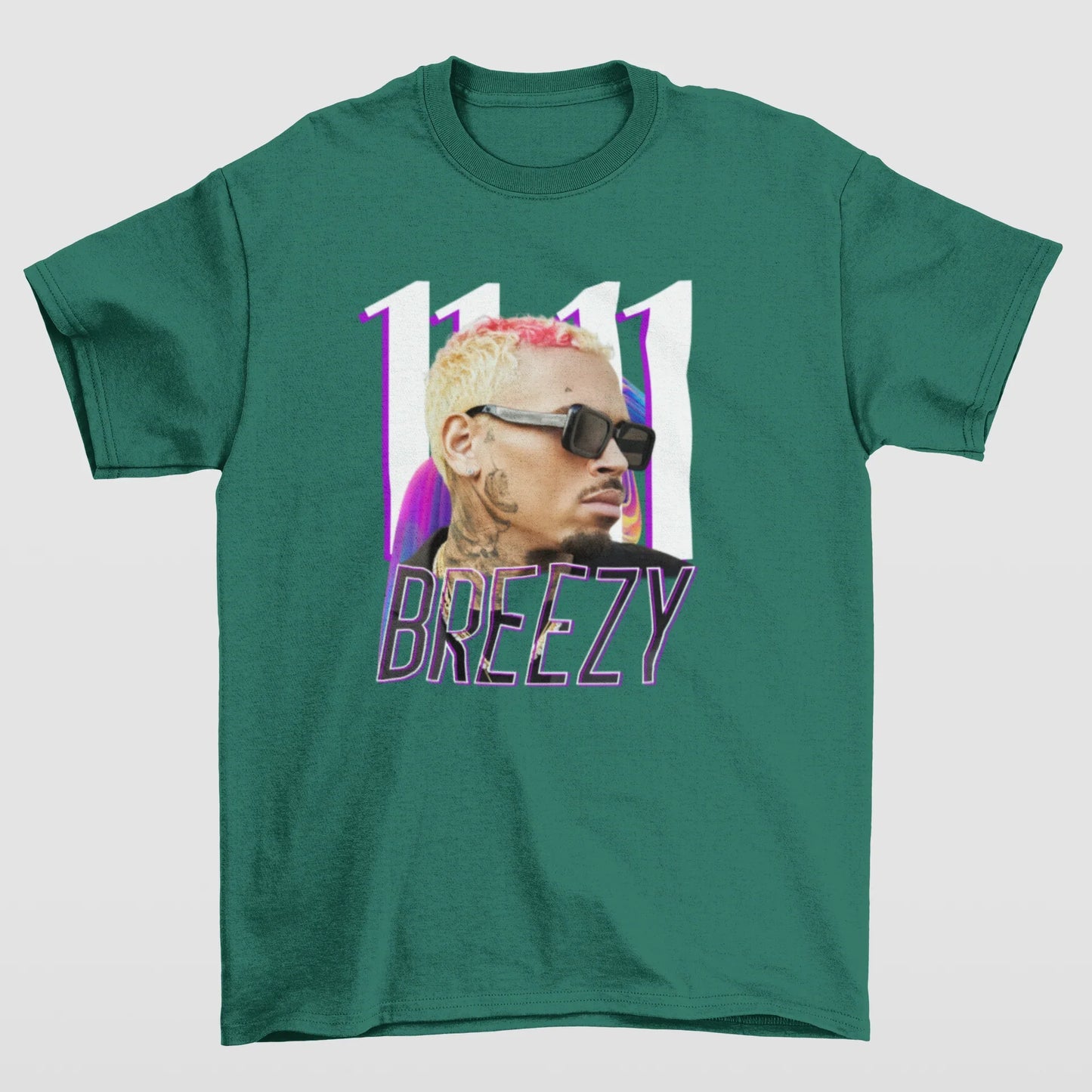 Camiseta Básica Breezy 11:11 Chris Brown Breezy