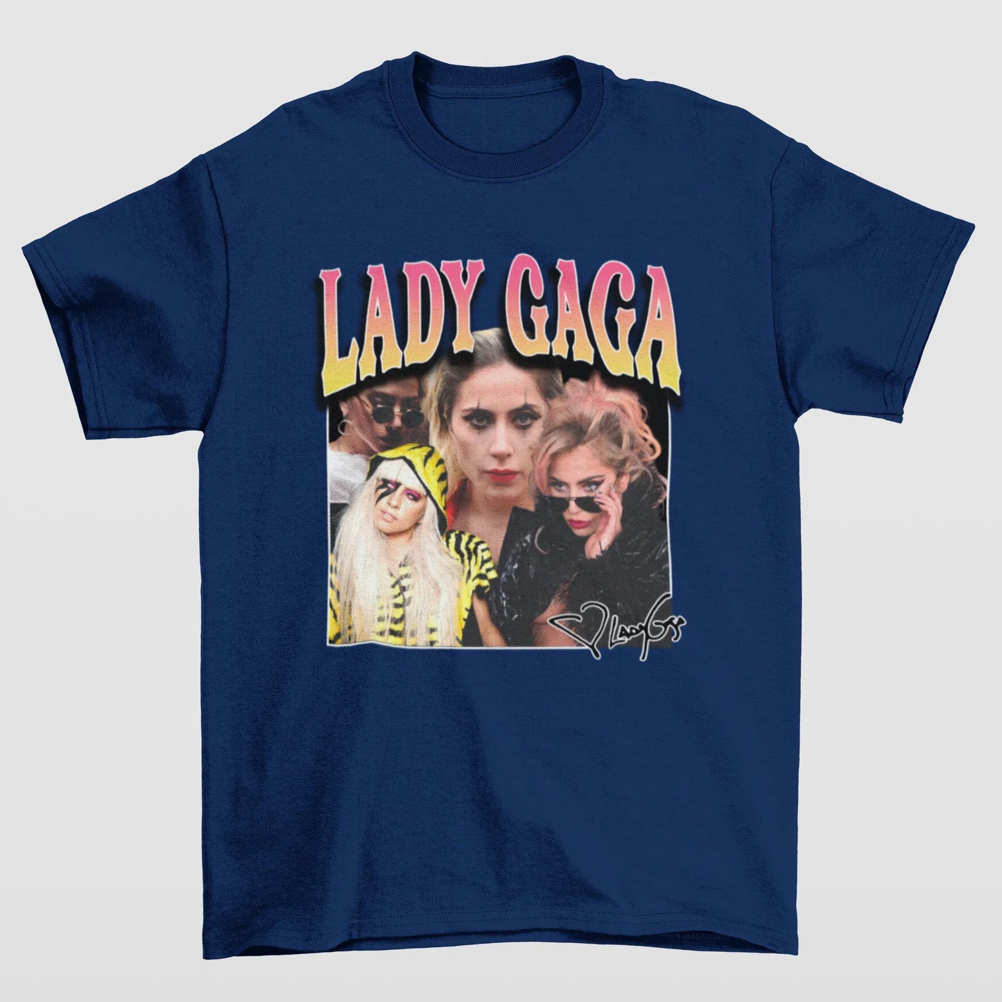 Camiseta Básica Lady Gaga Aesthetic