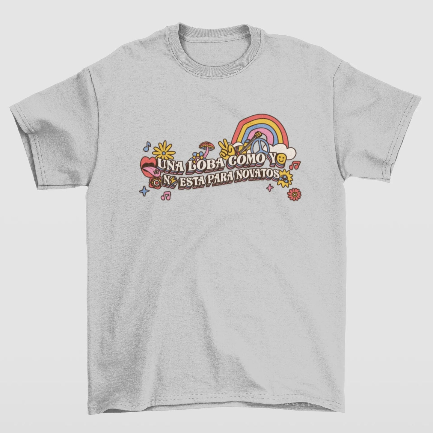 Camiseta Básica Shakira Una Loba Como Yo- cinza