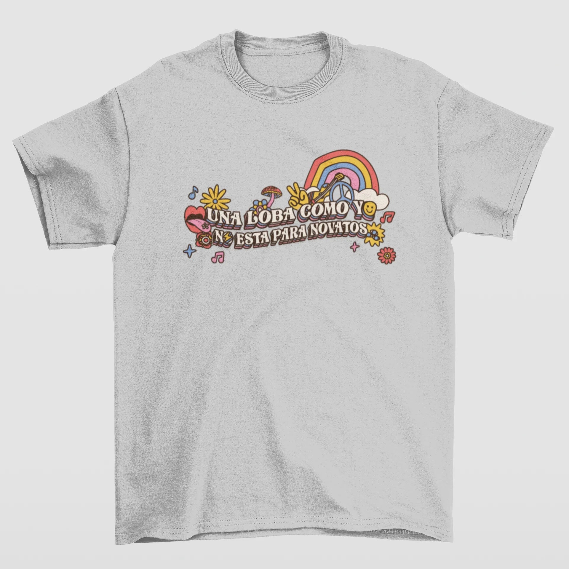 Camiseta Básica Shakira Una Loba Como Yo- cinza