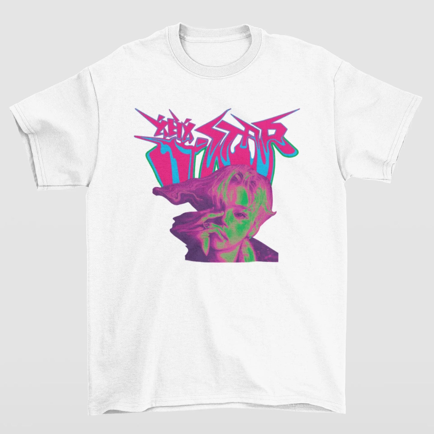 Camiseta Básica Stray Kids Rockstar Graphic