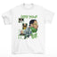 Camiseta Básica Chris Brown Tour Graphic- branco