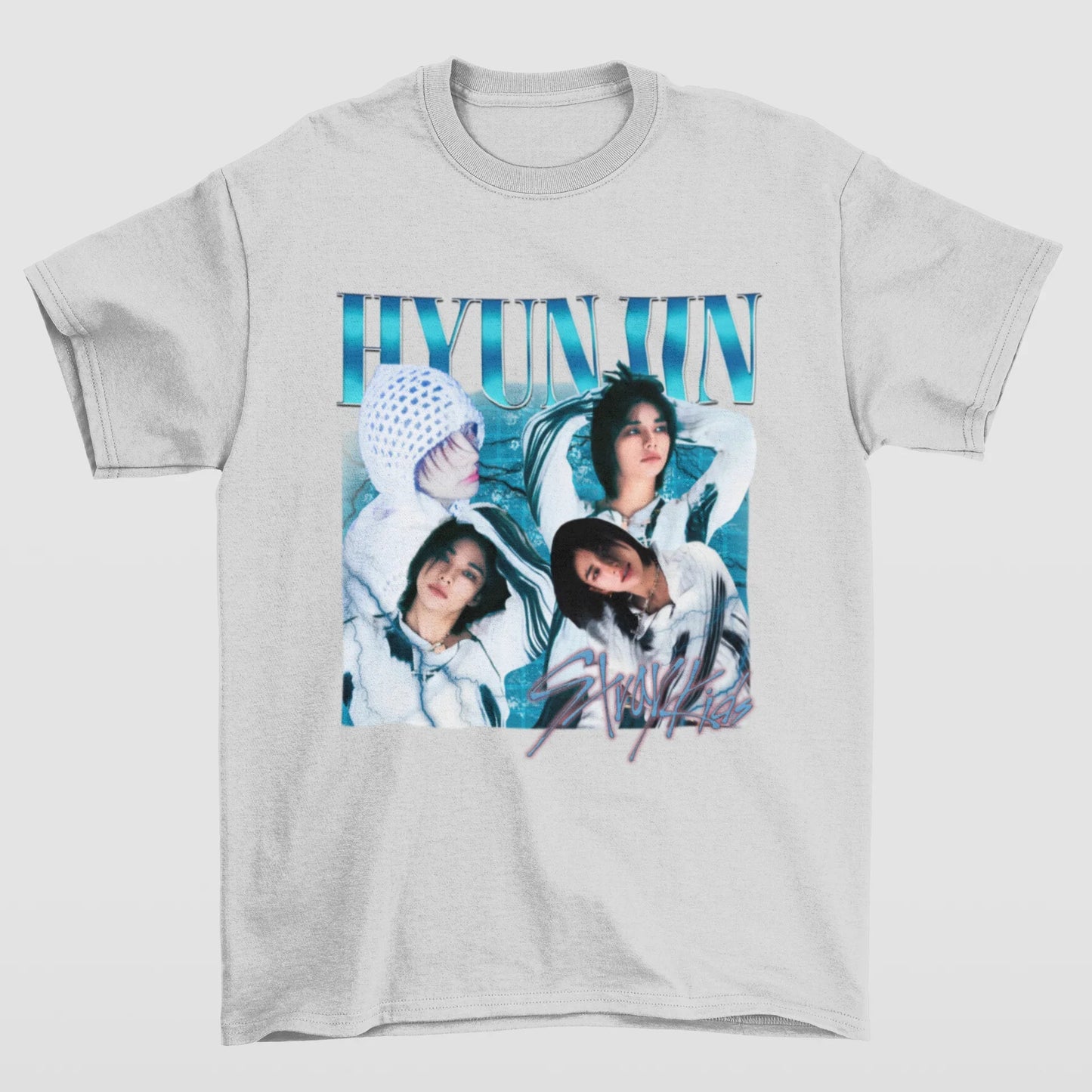 Camiseta Básica Stray Kids Hyunjin Graphic