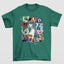 Camiseta Básica Taylor Swift The Eras Tour Hearts- verde