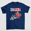 Camiseta Básica Shakira Anime Style- AZUL-MARINHO
