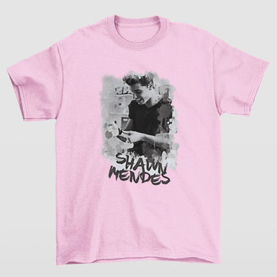 Camiseta Básica Shawn Mendes Aesthetic