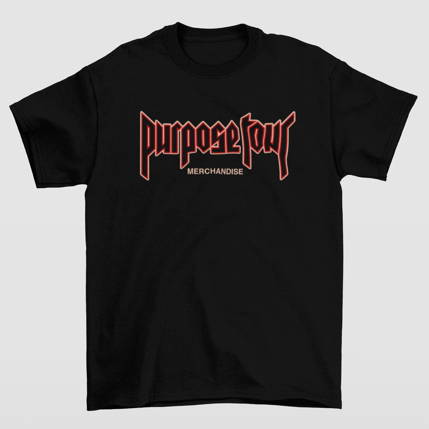Camiseta Básica Justin Bieber Purpose Tour