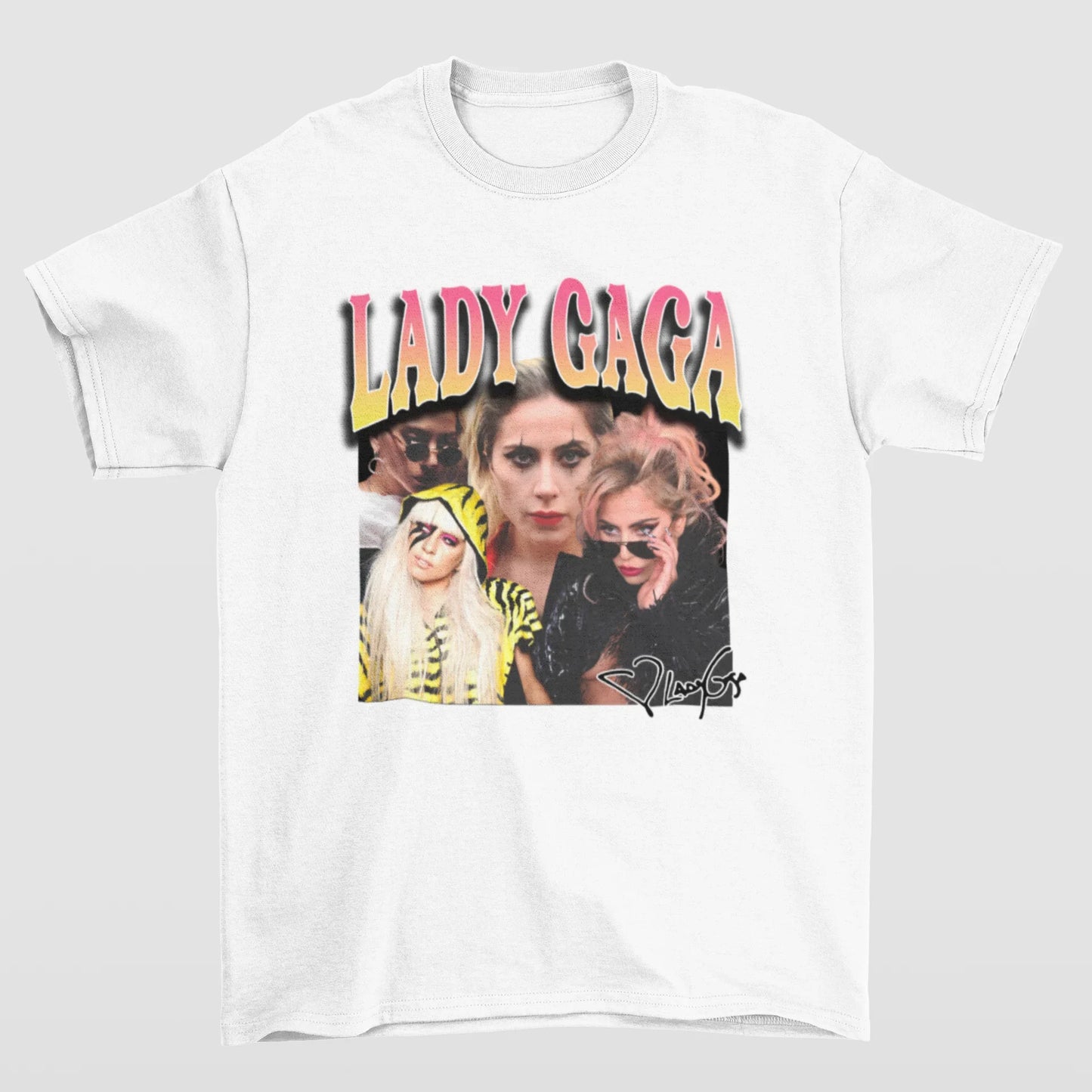 Camiseta Básica Lady Gaga Aesthetic