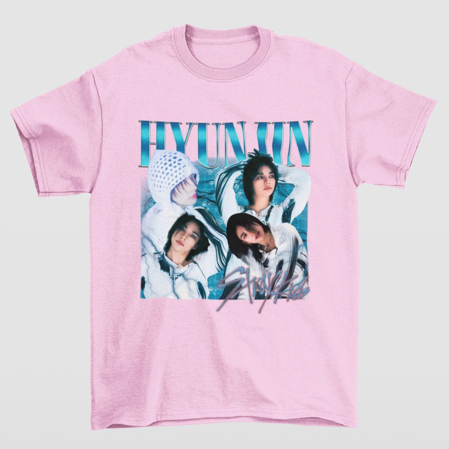 Camiseta Básica Stray Kids Hyunjin Graphic