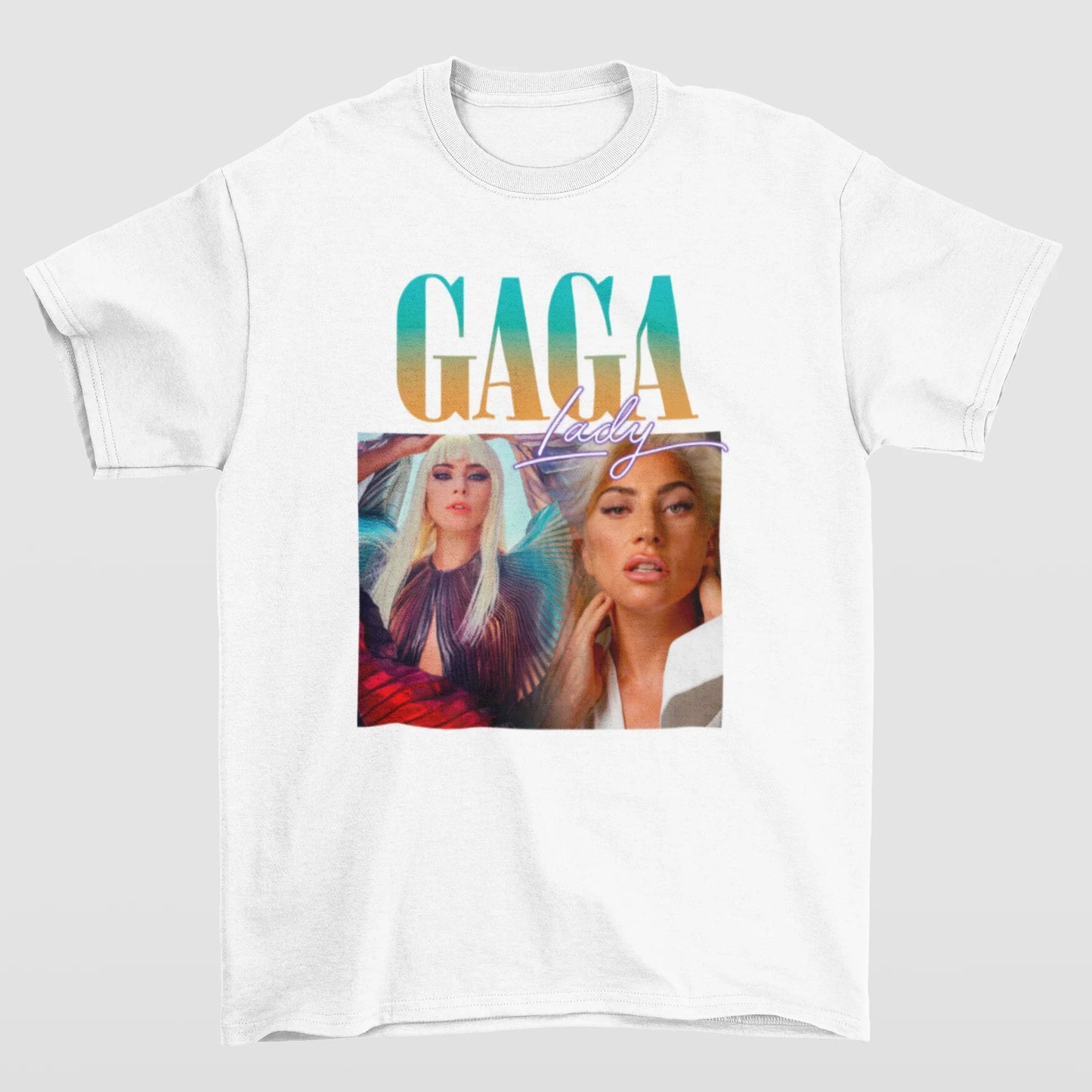 Camiseta Básica Lady Gaga