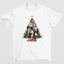 Camiseta Básica Christmas Madonna- BRANCO