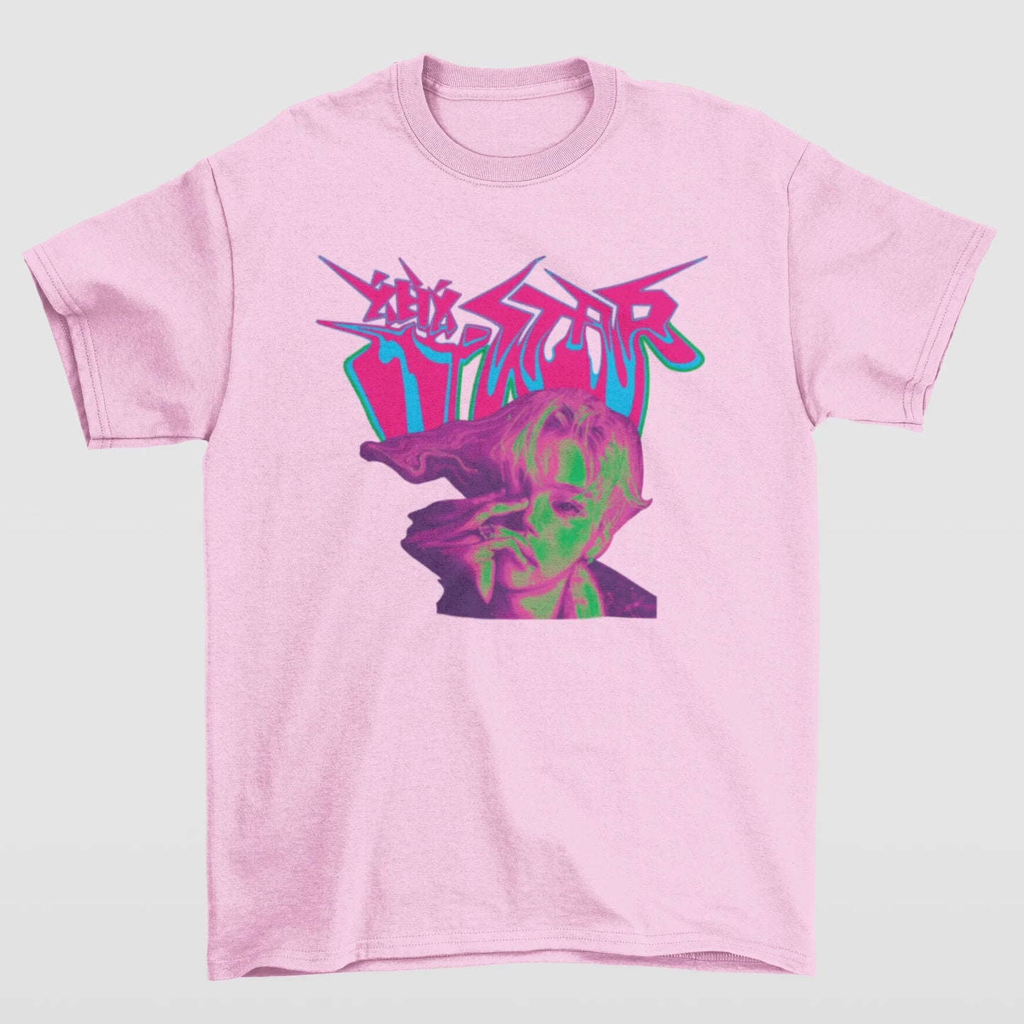 Camiseta Básica Stray Kids Rockstar Graphic