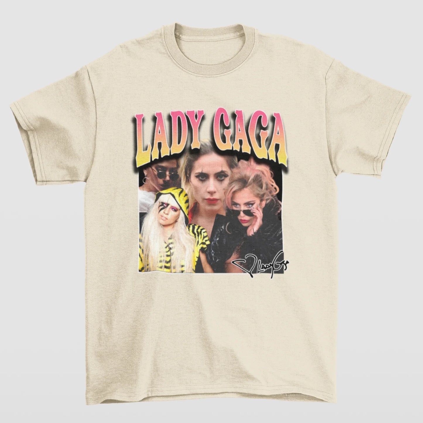 Camiseta Básica Lady Gaga Aesthetic
